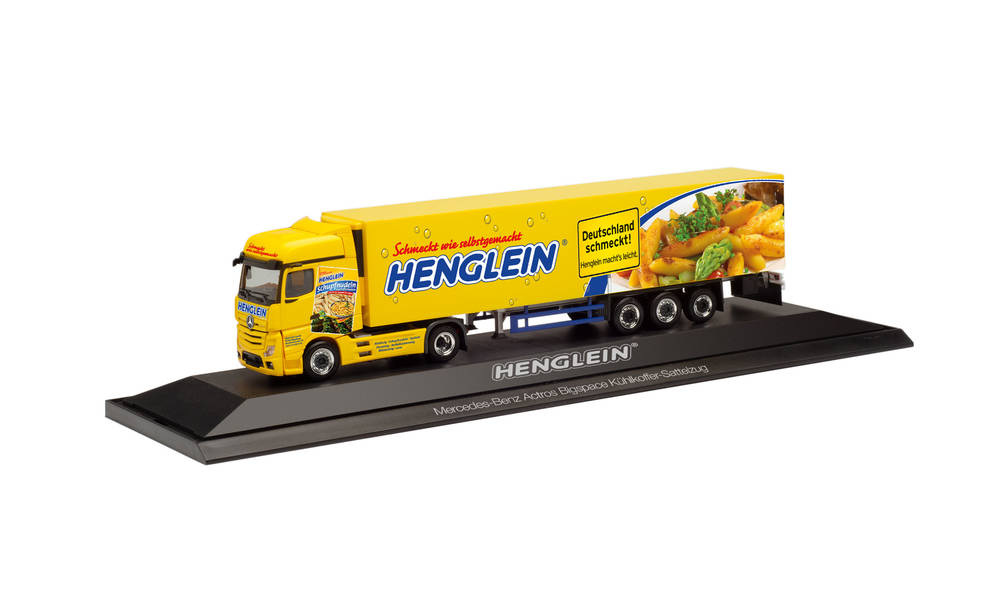 Herpa 122177 Mercedes-Benz Actros BigSpace ‘18 Kühlkoffer-Sattelzug 1:87