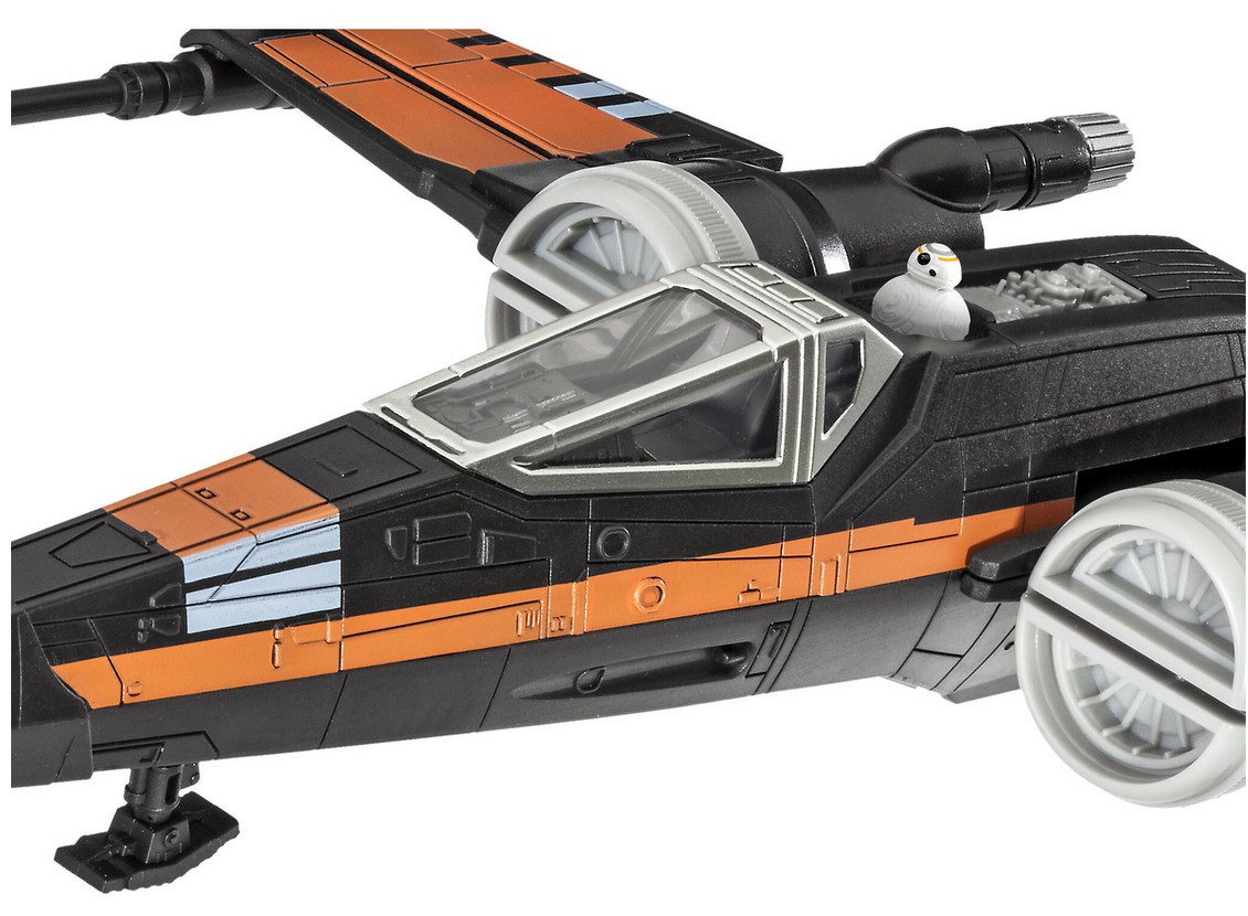 Revell 06564 Build & Play: Poe's X-Wing Fighter Sound 1:78 Bausatz