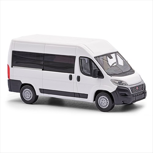 Busch 54650 Fiat Ducato Bus Weiß FORMNEUHEIT 1:87 Spur H0 NEu