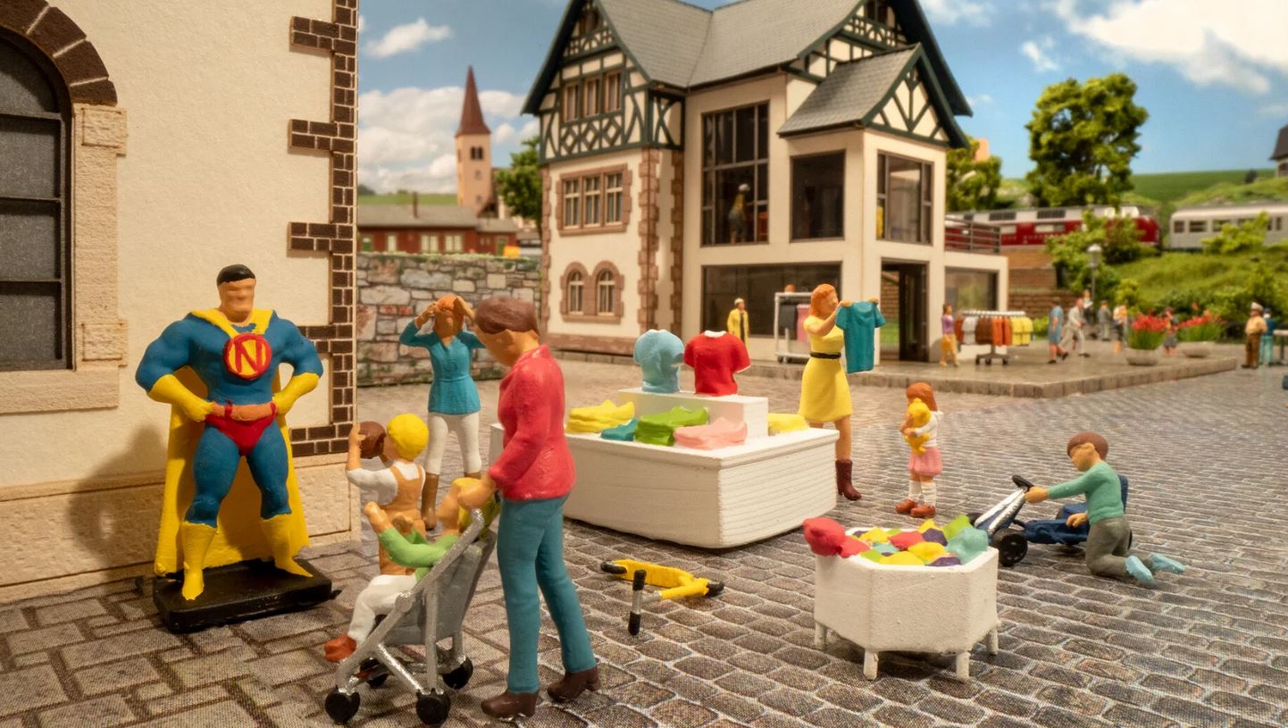 Noch 16240 Figuren-Themenwelt Spielwarengeschäft 1:87 Spur H0