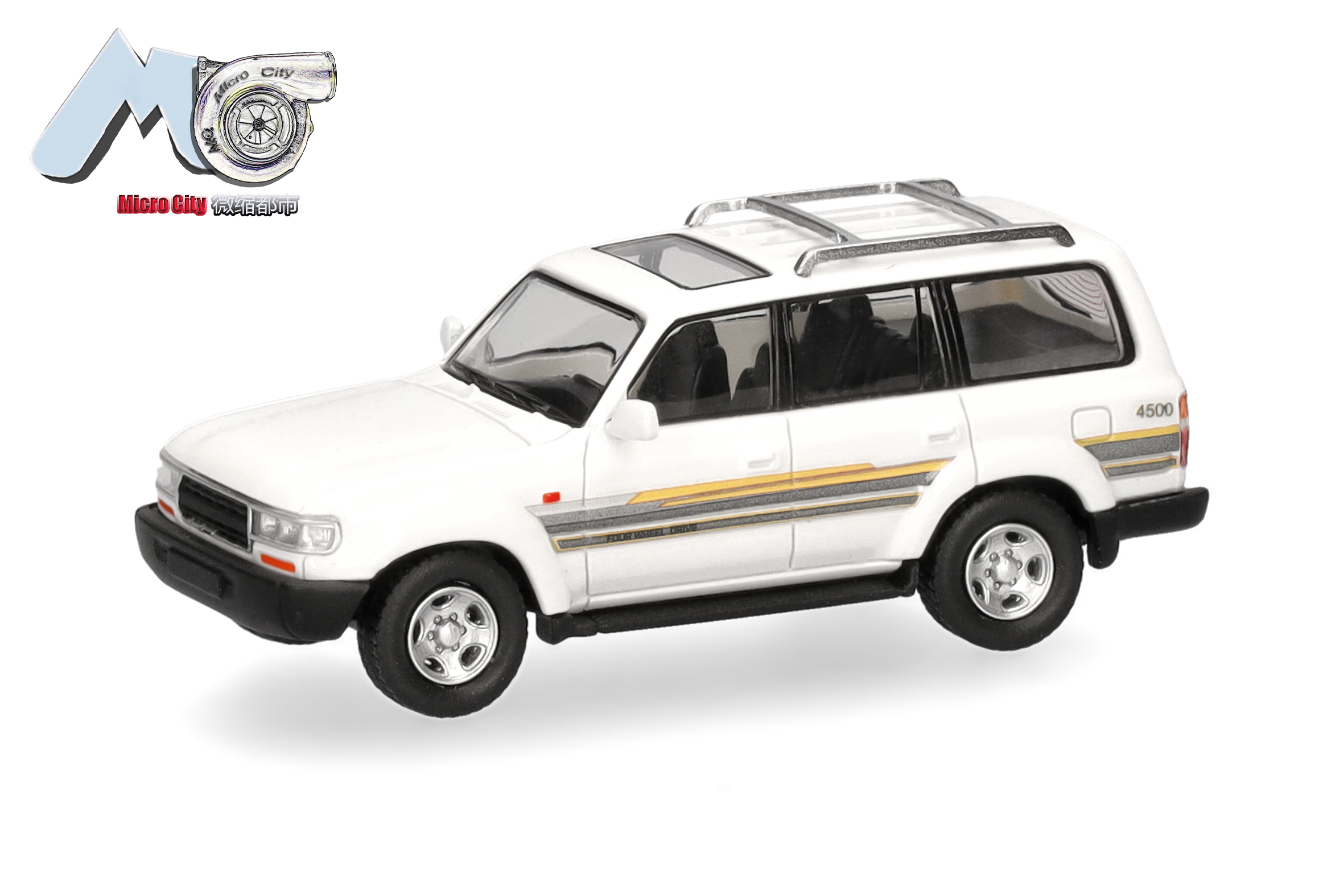 Herpa 87MC000127 Toyota Landcruiser 80, weiß