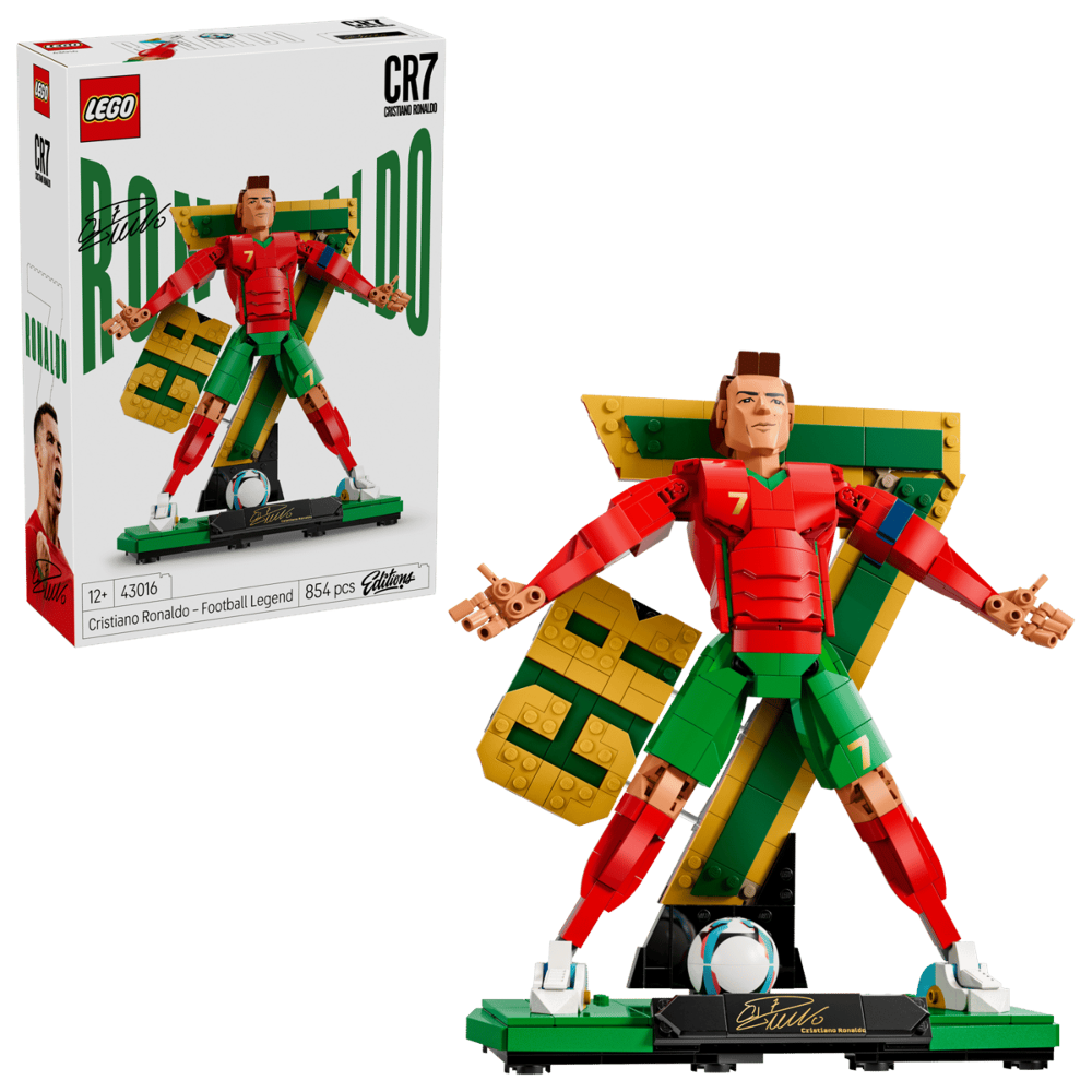 LEGO 43016 EDITIONS Cristiano Ronaldo – Fußballlegende Bausatz
