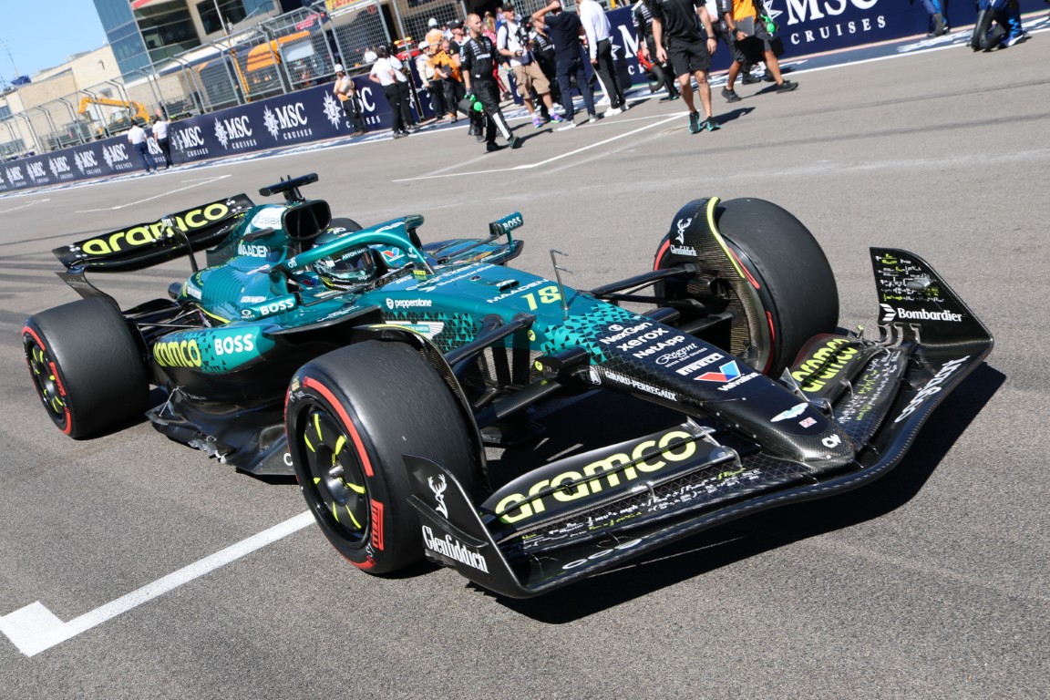 Minichamps 417251918 LANCE STROLL - AUSTIN GP 2025 1:43