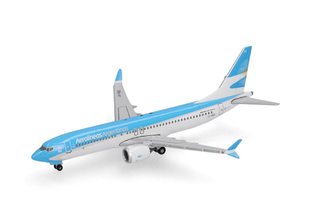 Herpa 539081 Aerolíneas Argentinas Boeing 737 Max 8 LV-KKE 1:500