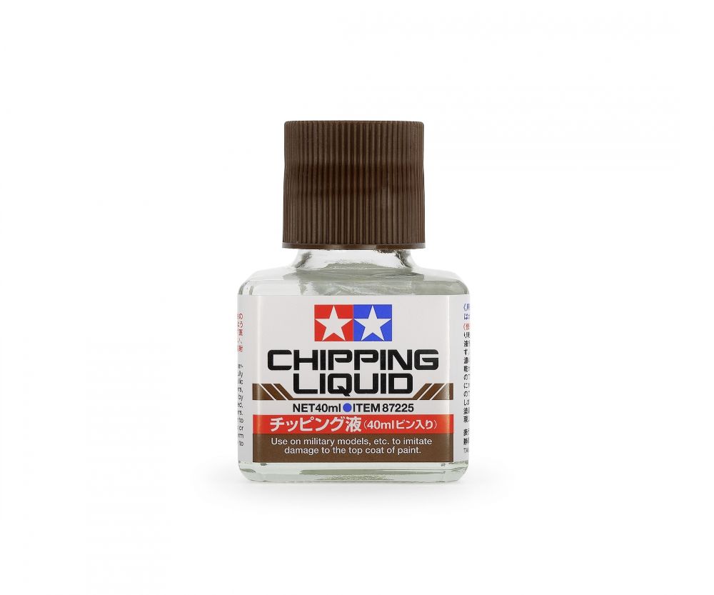Tamiya 87225 Chipping Flüssigkeit 40 ml NEU