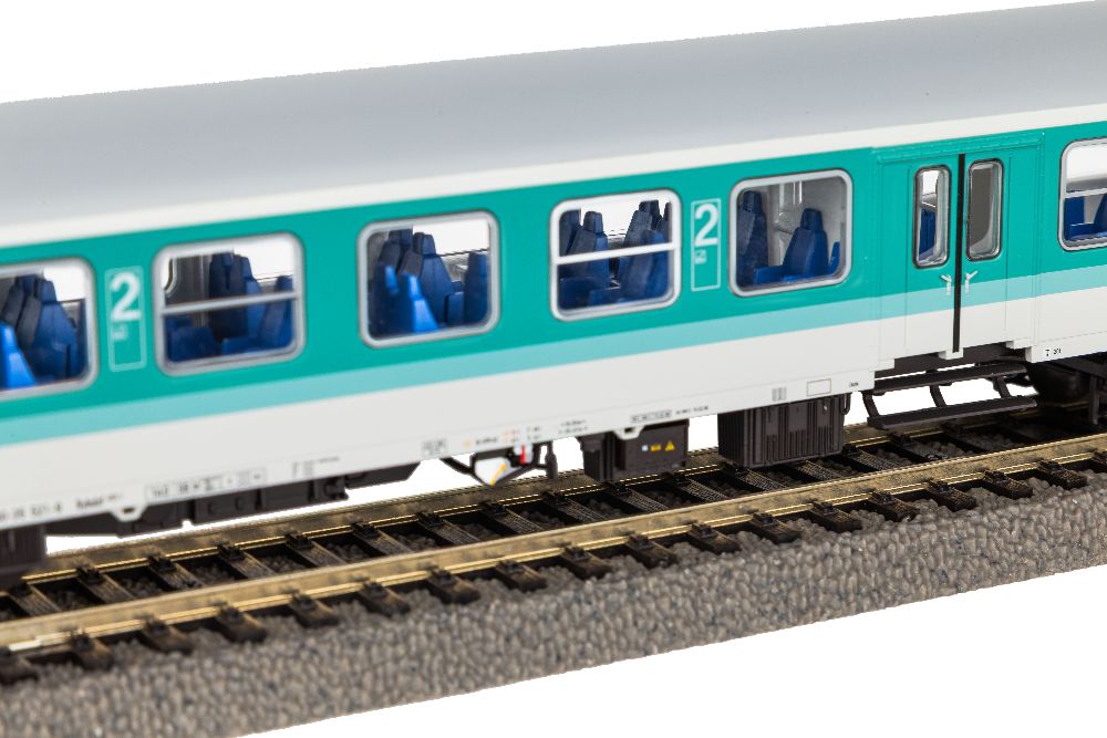 Piko 28025 Halberst. Mitteleinstiegssteuerwagen DB AG V Spur H0