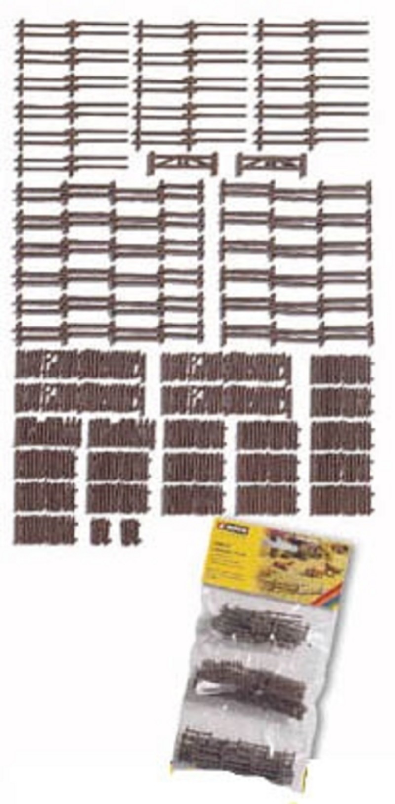 Noch 33095 Ländliche Zäune Großpackung