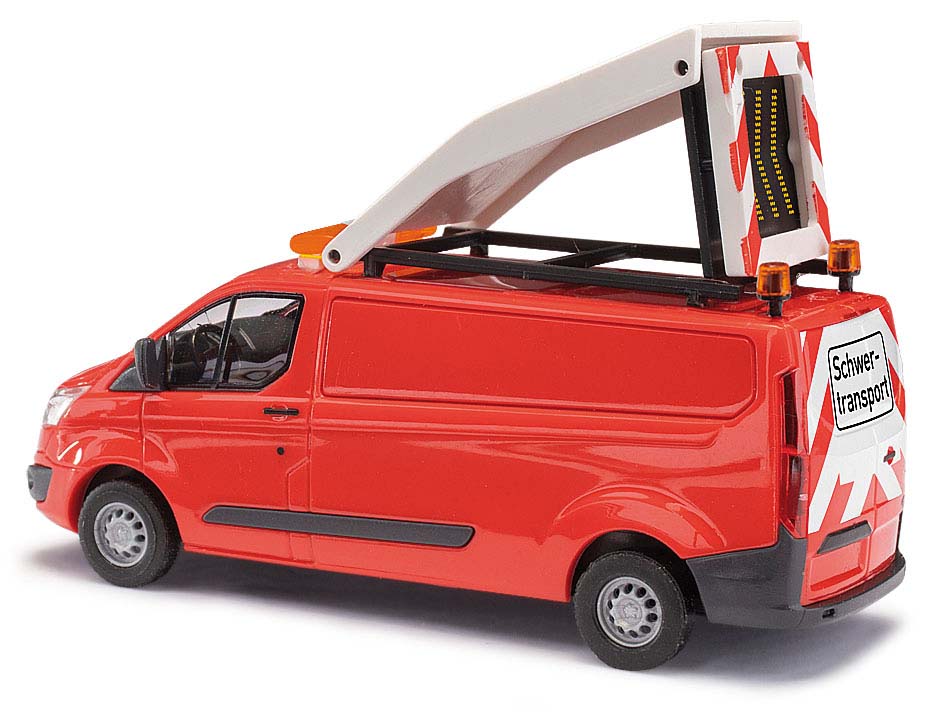 Busch 52424 Ford Transit Schwertransport-Begleitung 1:87 Spur H0