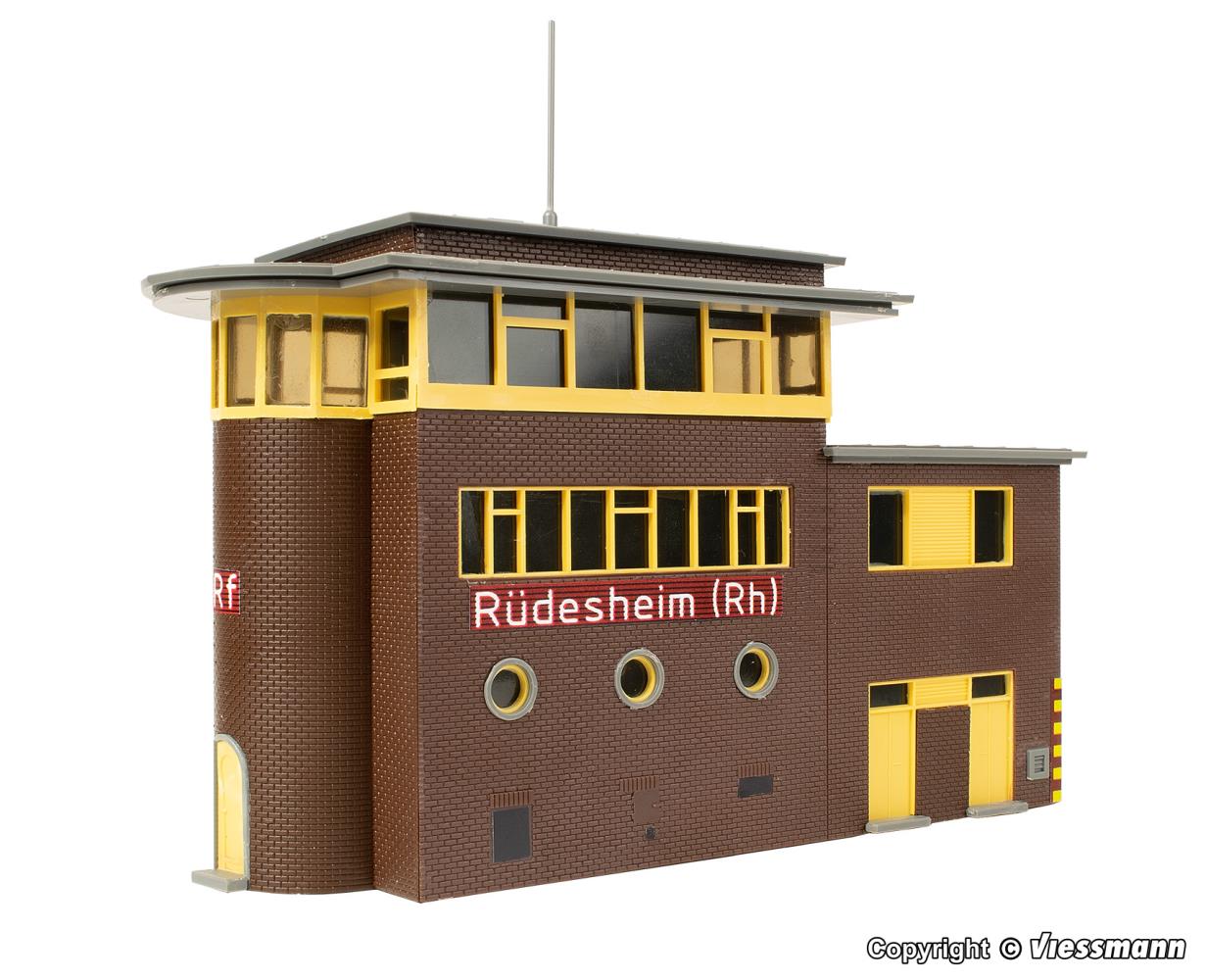Vollmer 45767 Stellwerk Rüdesheim 1:87 Spur H0 Bausatz Neu OVP
