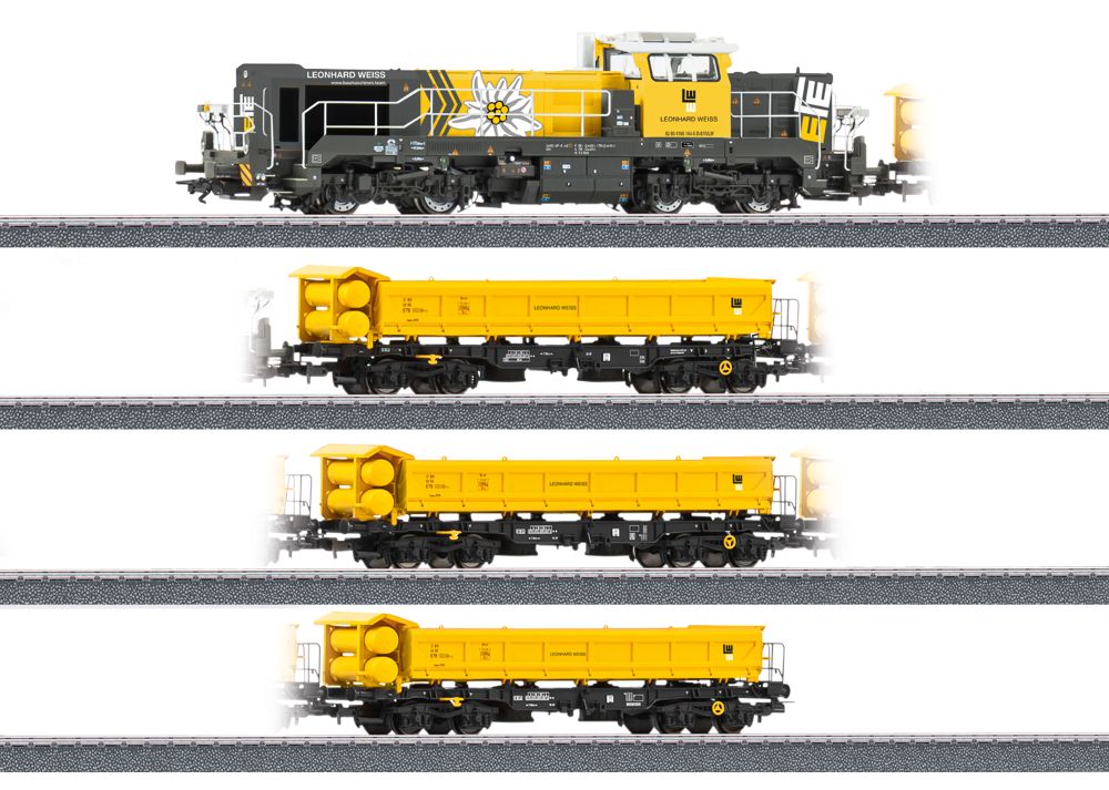 Märklin 26180 Zugpackung "Bauzug Leonhard Weiss" 1:87 Spur H0