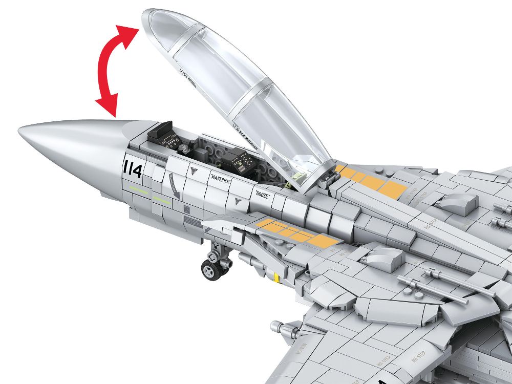 Revell 00963 Maverick's F-14A Tomcat "Top Gun" - Brick System NEU