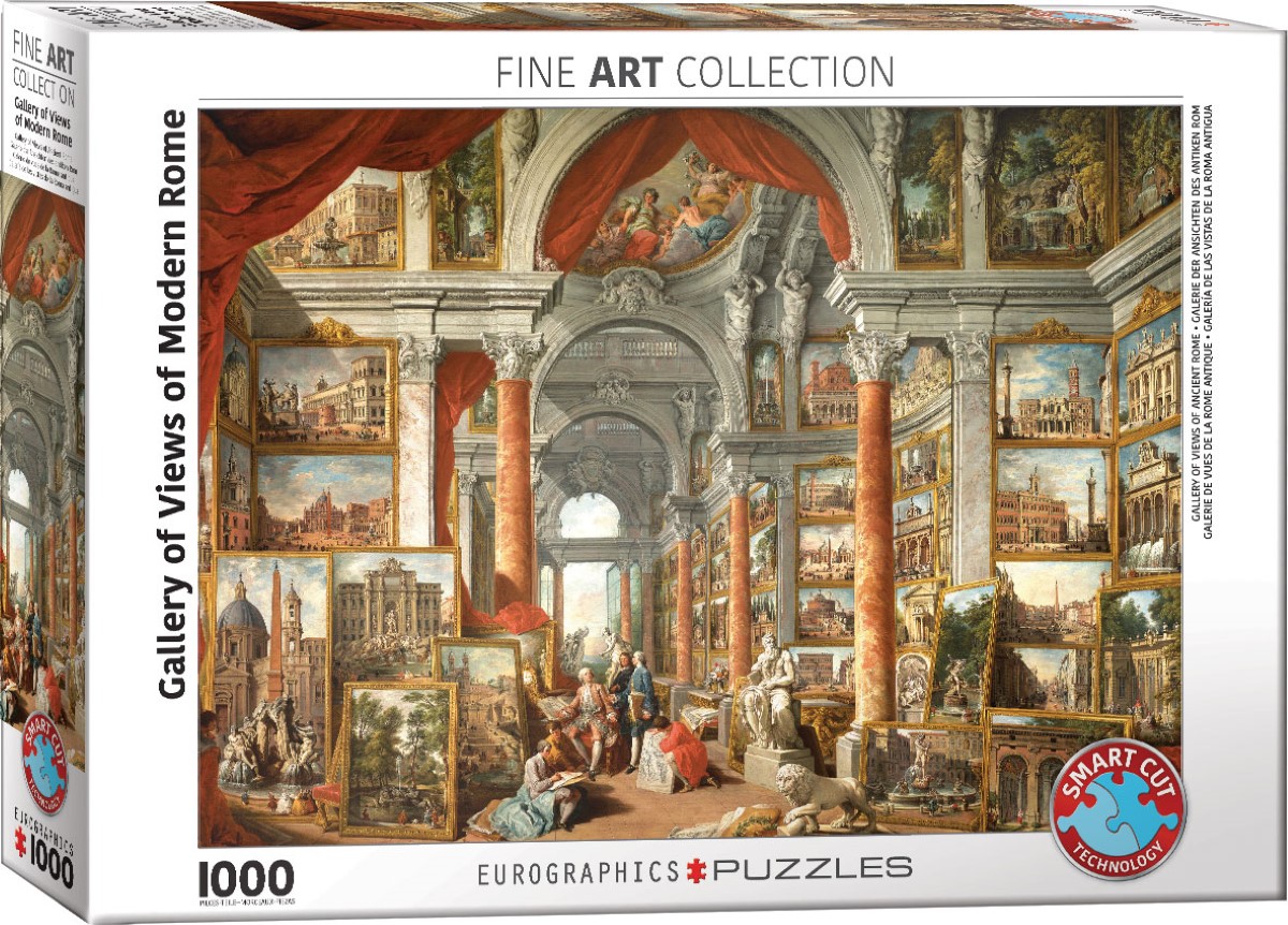 EUROGRAPHICS 6000-6036 Galerie der Ansichten des modernen Rom 1000 Teile