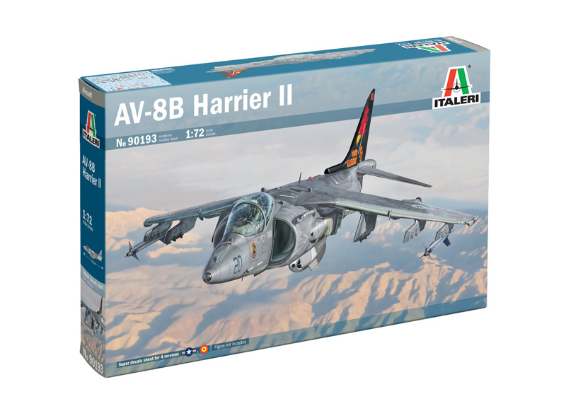 Italeri 90193 AV-8B Harrier II 1:72 Modellbausatz NEU OVP