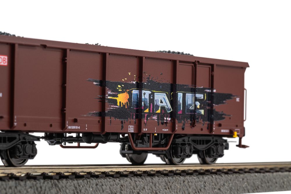 Piko 28338 2er Set Offene Güterwagen Eaos DB AG VI Spur H0