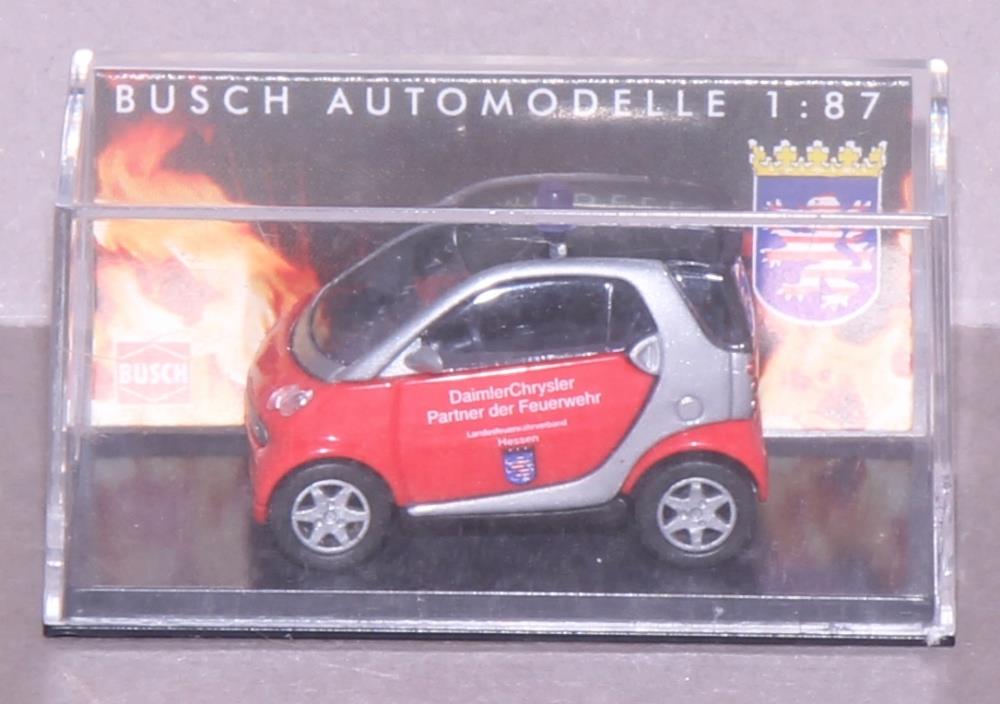 Busch 489307 Smart City Coupe - 1:87 - Standmodell - Neu