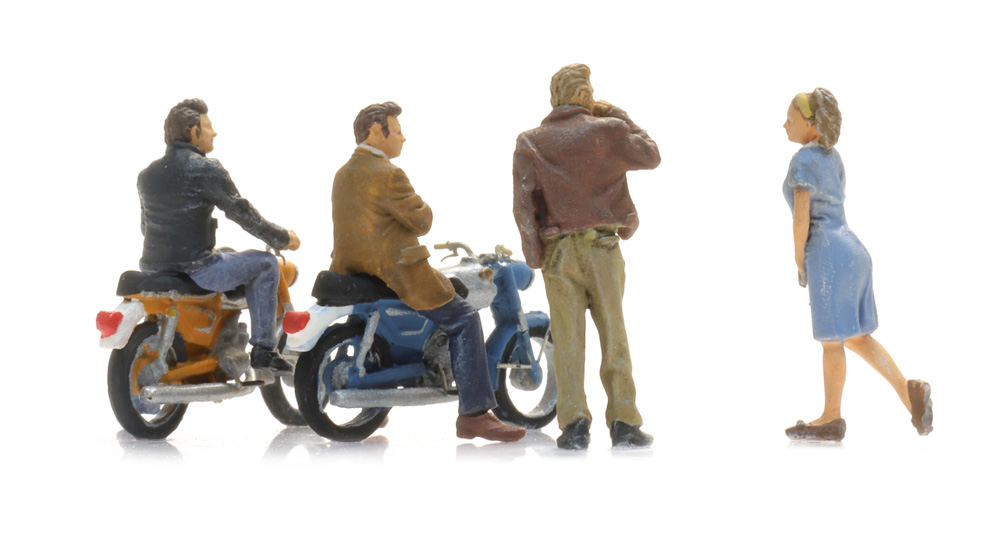 Artitec 5870160 Halbstarke auf Zündapp-Mopeds