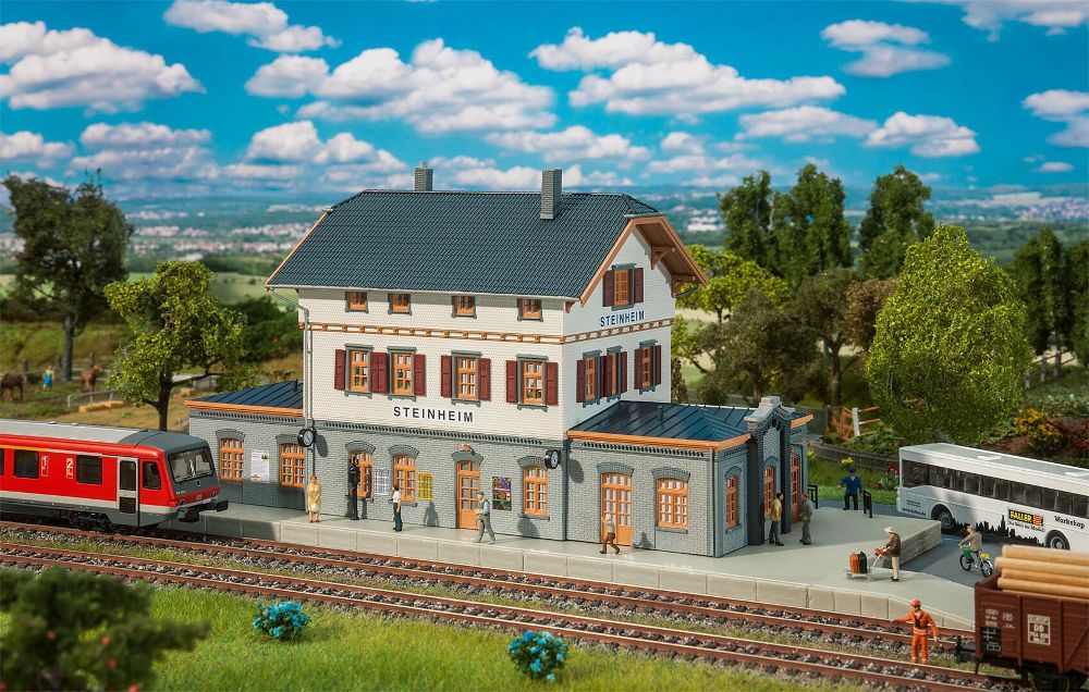 Faller 110112 Bahnhof Steinheim 1:87 Spur H0 Bausatz NEU OVP