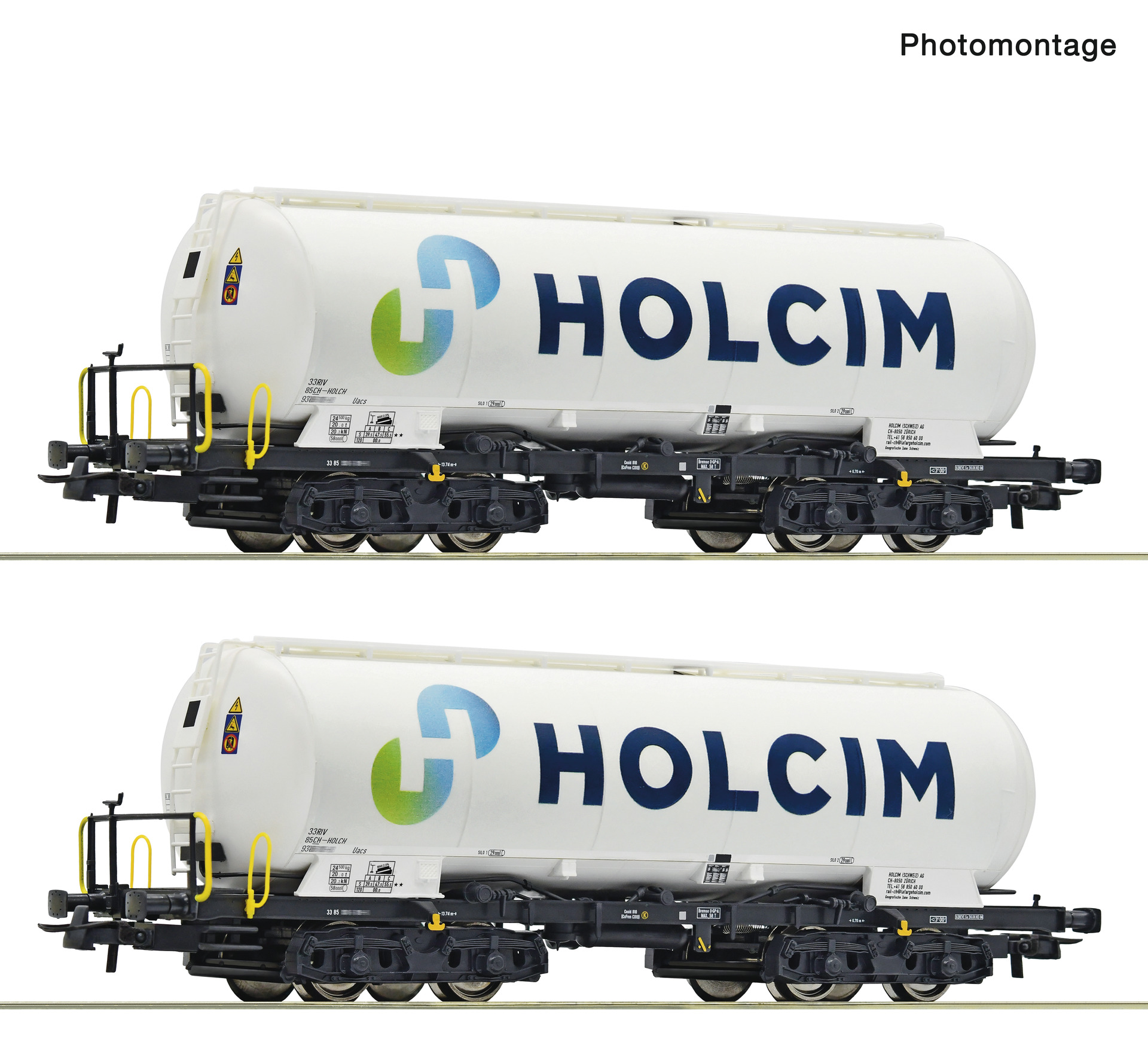 Roco 6600233 2-tlg. Set: Silowagen