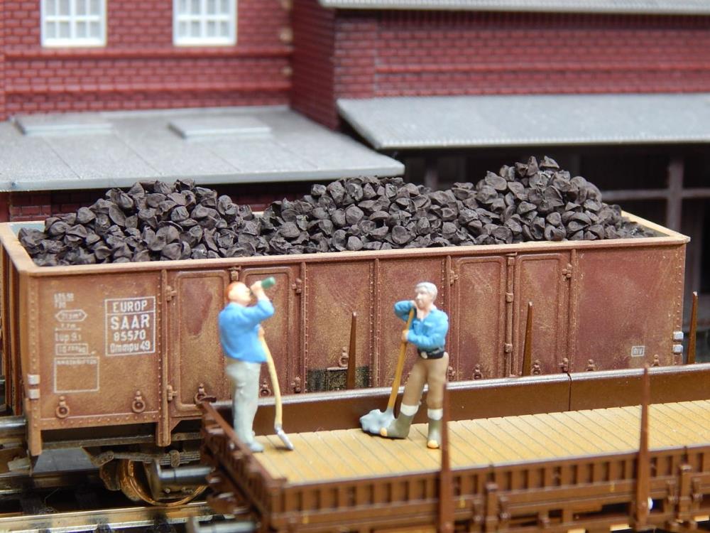 Juweela 28153 Kohle Braunkohle grob - 1:87 - 20g (Modellbau)