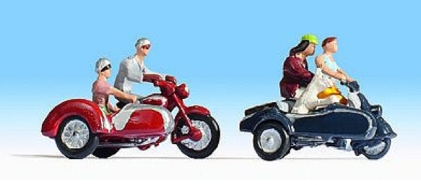 Noch 15905 Motorradfahrer Spur H0 Neu OVP Figuren
