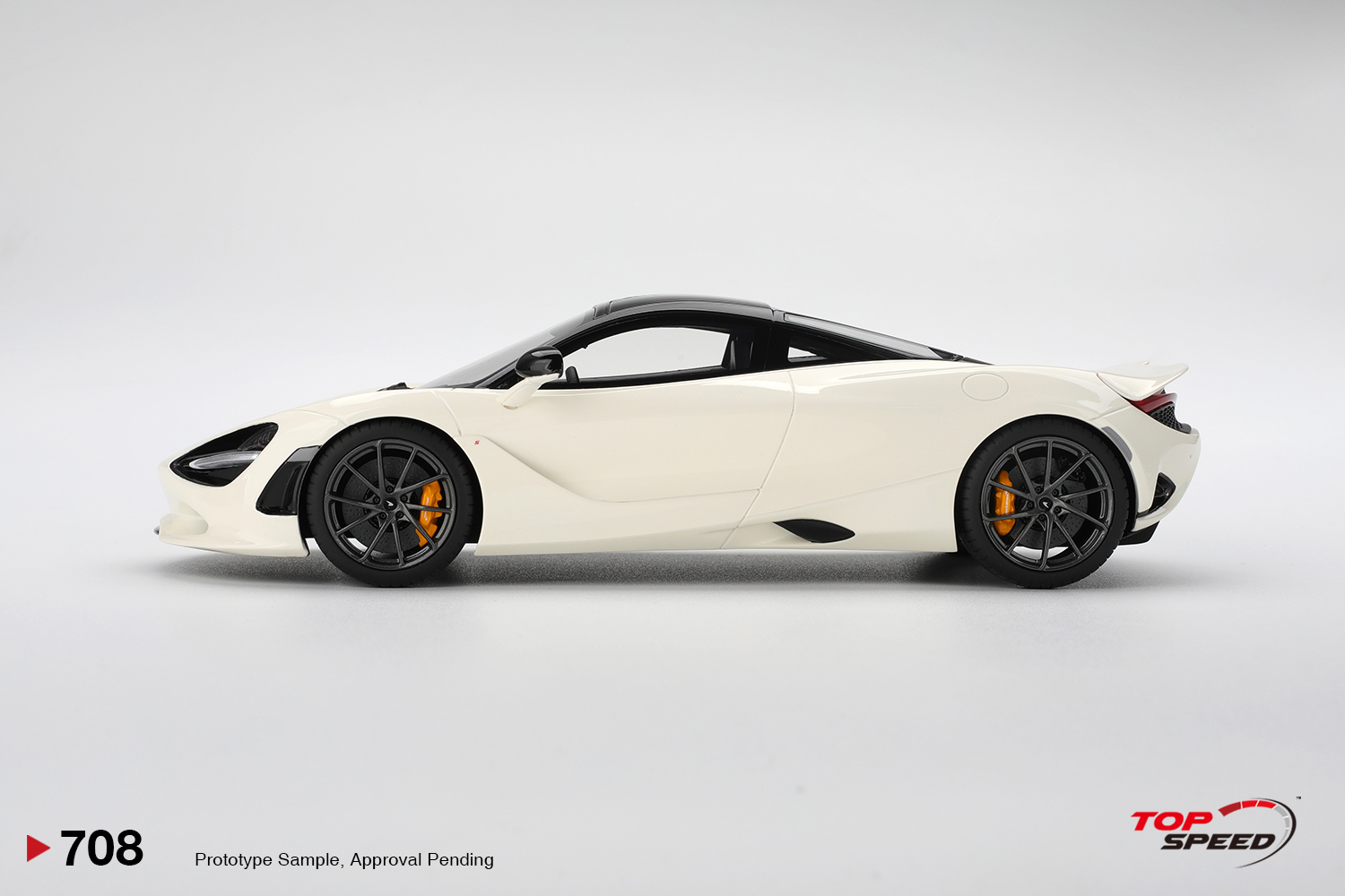 Top Speed 708 1:18 MCLAREN 750S BASE WHITE 2025