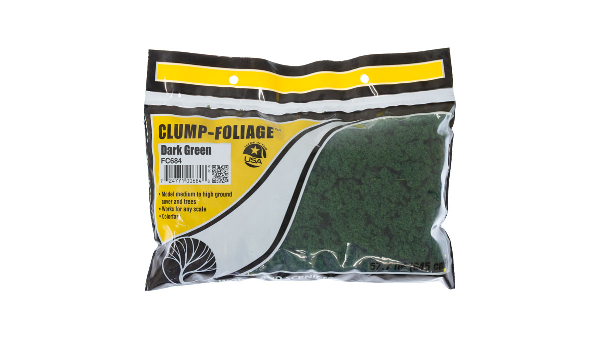 Woodland Scenics FC684 Clump Foliage 57.7 in³ (945 cm³) Neu OVP