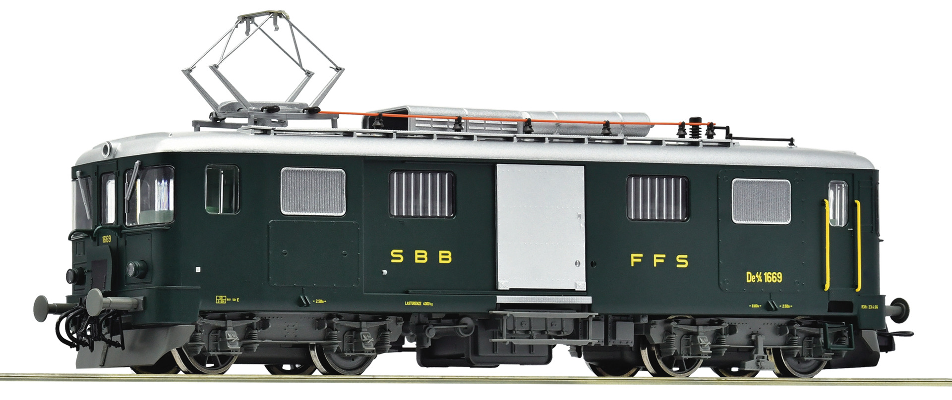 Roco 7710014 Elektro-Gepäcktriebwagen De 4/4 1669