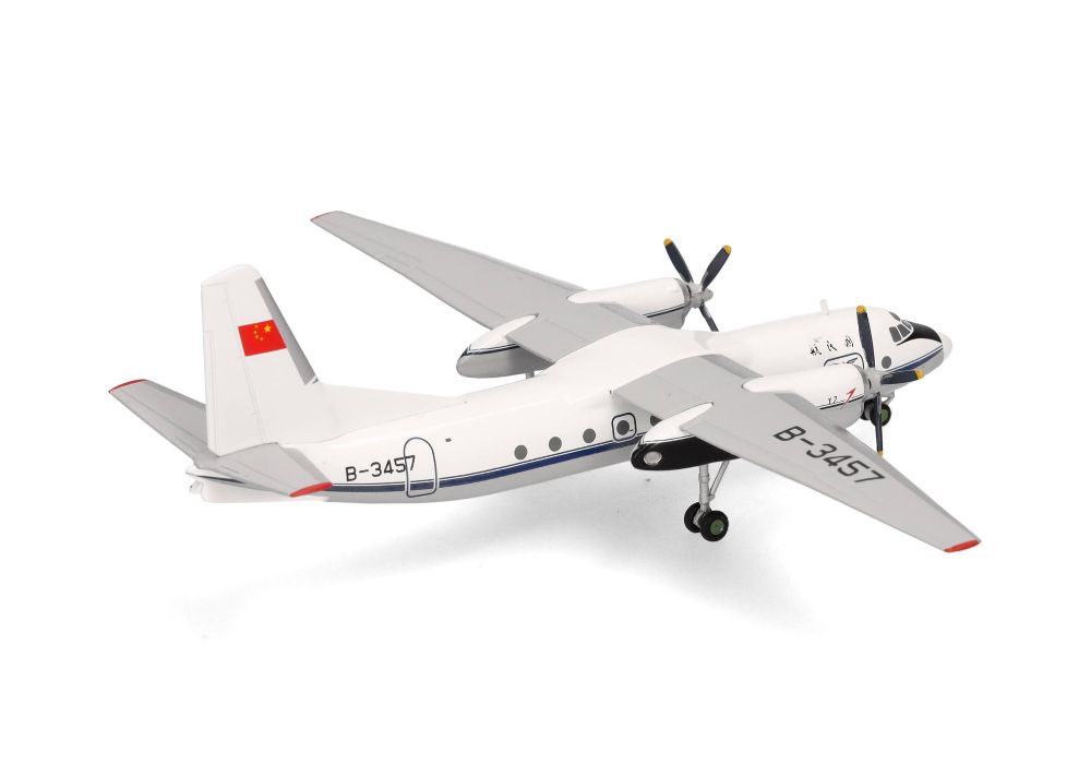 Herpa 573016 CAAC Airlines Xian Y-7 – B-3457 1:200 Standmodell