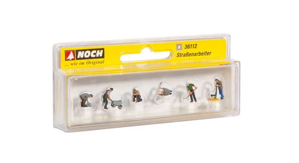 Noch 36112 Straßenarbeiter 1:160 Spur N Neu OVP Figuren
