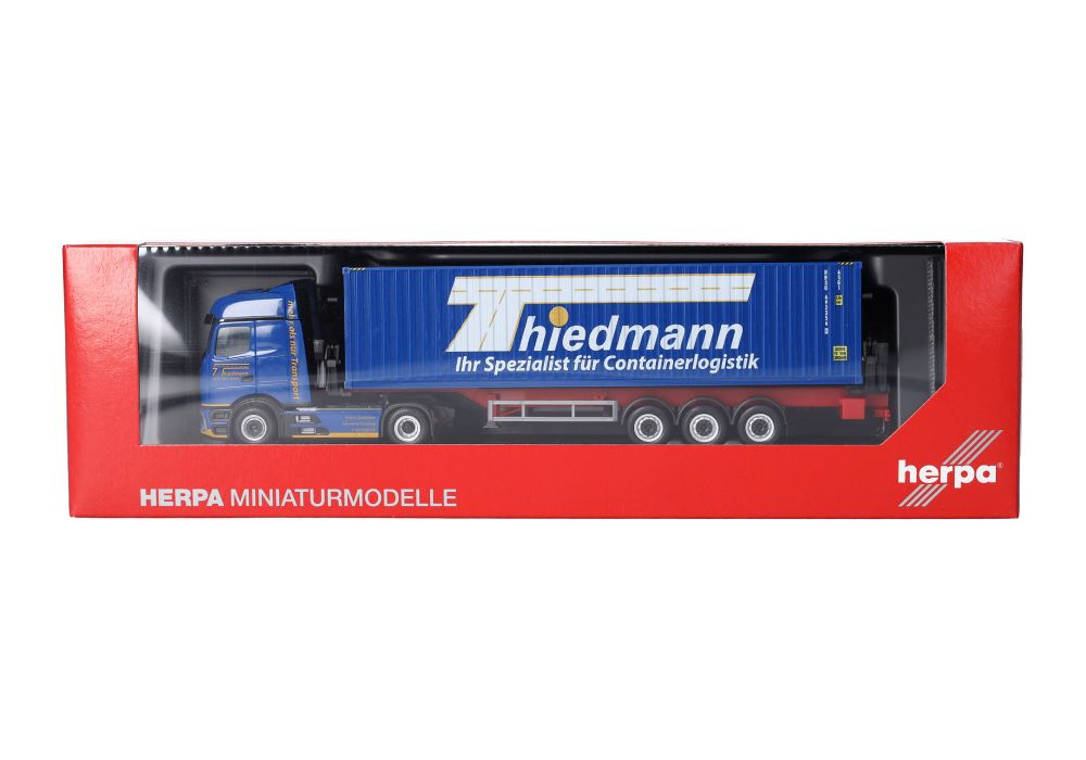 Herpa 319782 MB Actros L ProCab CoSeitenlader "Thiedmann" 1:87