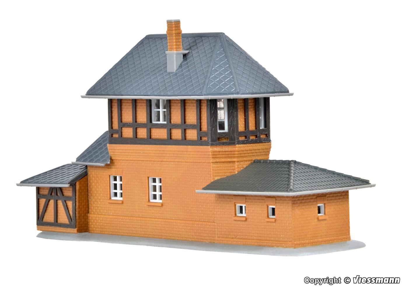 Kibri 37402 Stellwerk Grunzbach 1:160 Spur N Bausatz Neu OVP