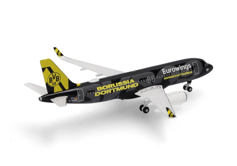 Herpa 538657 Eurowings Airbus A320 BVB (2025) 1:500 Standmodell