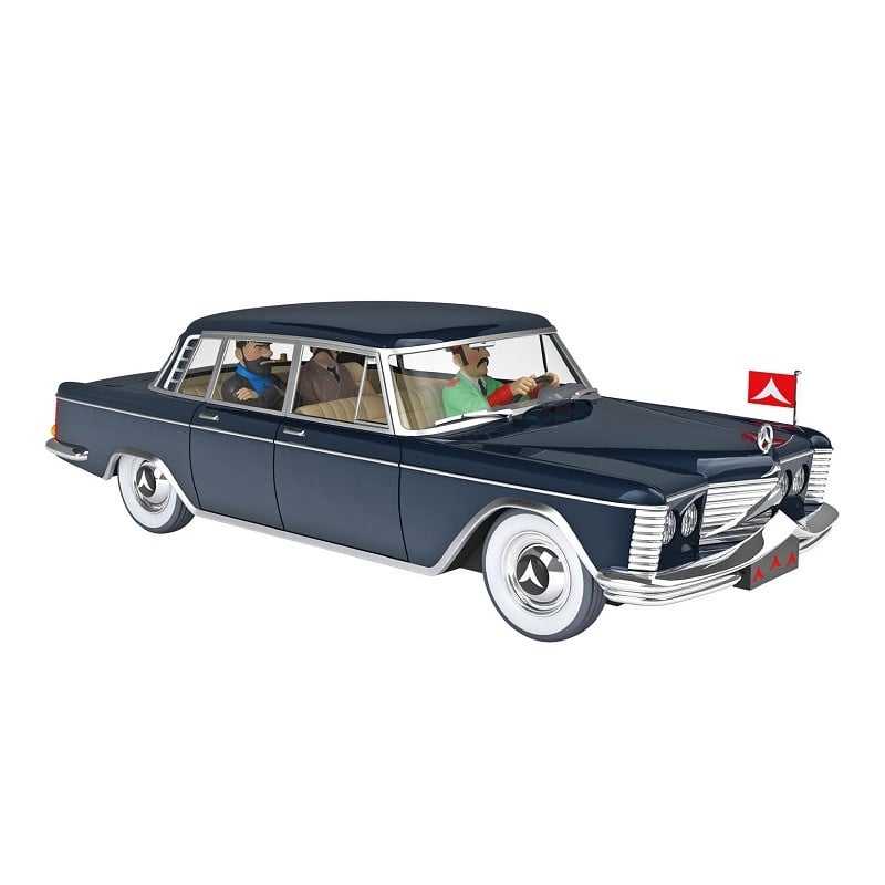 Tim & Struppi TINTIN 29964 Offizieller Mercedes 600 1:24 Standmodell Neu OVP