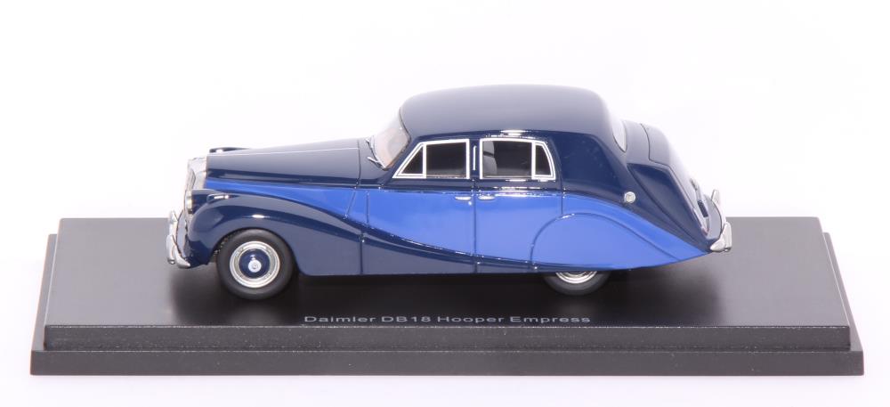 BoS Models BOS385 Daimler D18 by Hooper 1956 blue - 1:43