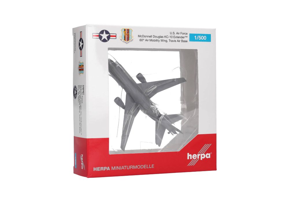Herpa 538367 U.S. Air Force McDonnell Douglas KC-10 Extender 1:500