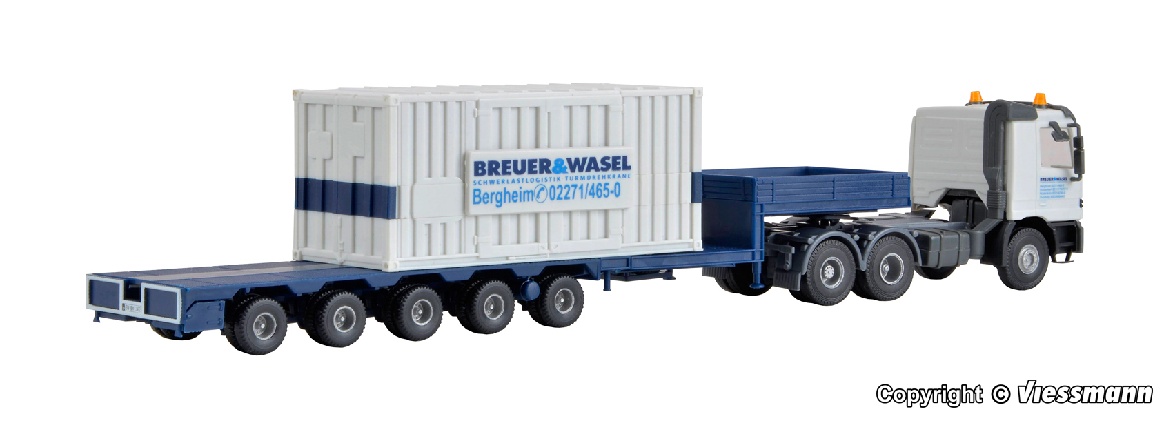 Kibri 13057 MB ACTROS Begleittransporter zum LG 1550 1:87 NEU