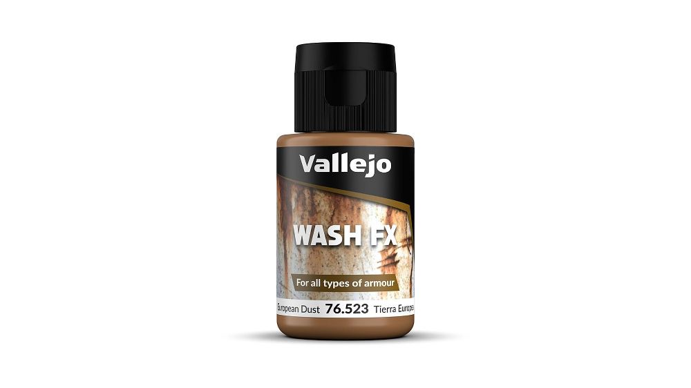 Vallejo 76523 Wash-Color, Europäischer Staub, 35 ml NEU