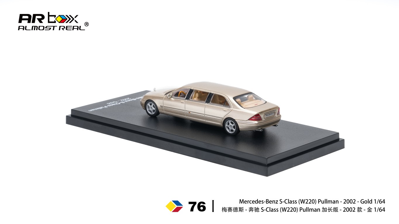 Almost Real 620412001 MERCEDES-BENZ S-CLASS PULLMANN - 2002 - GOLD 1:64