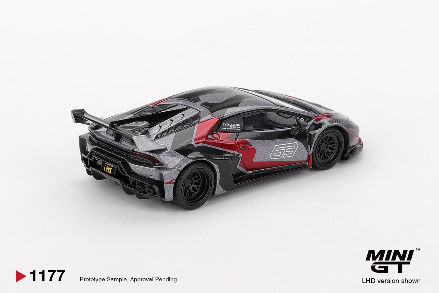 Mini GT 1177 LB-WORKS Lamborghini Huracán GT RONIN 2025 1:64