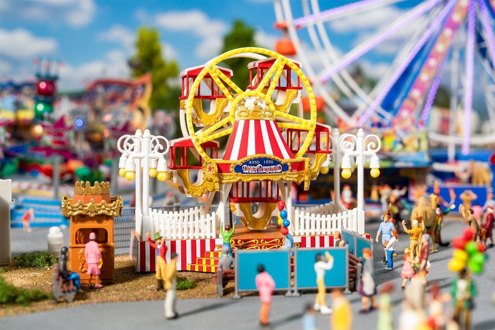 Faller 140311 Nostalgie Dampf-Riesenrad 1:87 Spur H0 Bausatz Neu