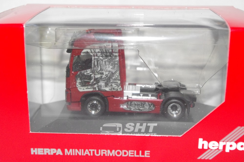 Herpa 110945 Volvo FH16 GL XL Zgm, SHT Tra 1:87 H0 Neu OVP