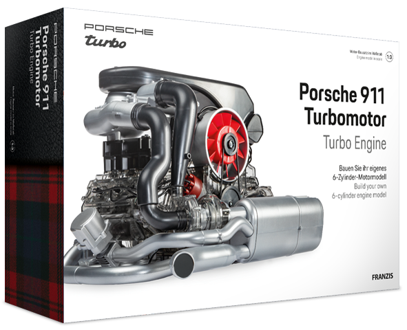 Franzis 67250 Porsche 911 Turbomotor 1:3