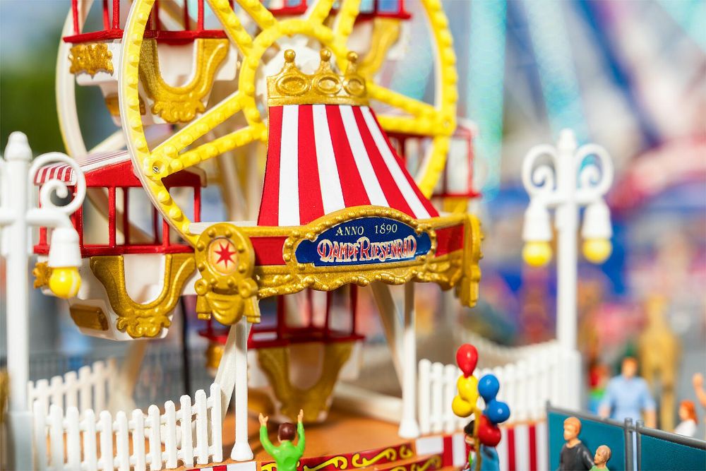 Faller 140311 Nostalgie Dampf-Riesenrad 1:87 Spur H0 Bausatz Neu