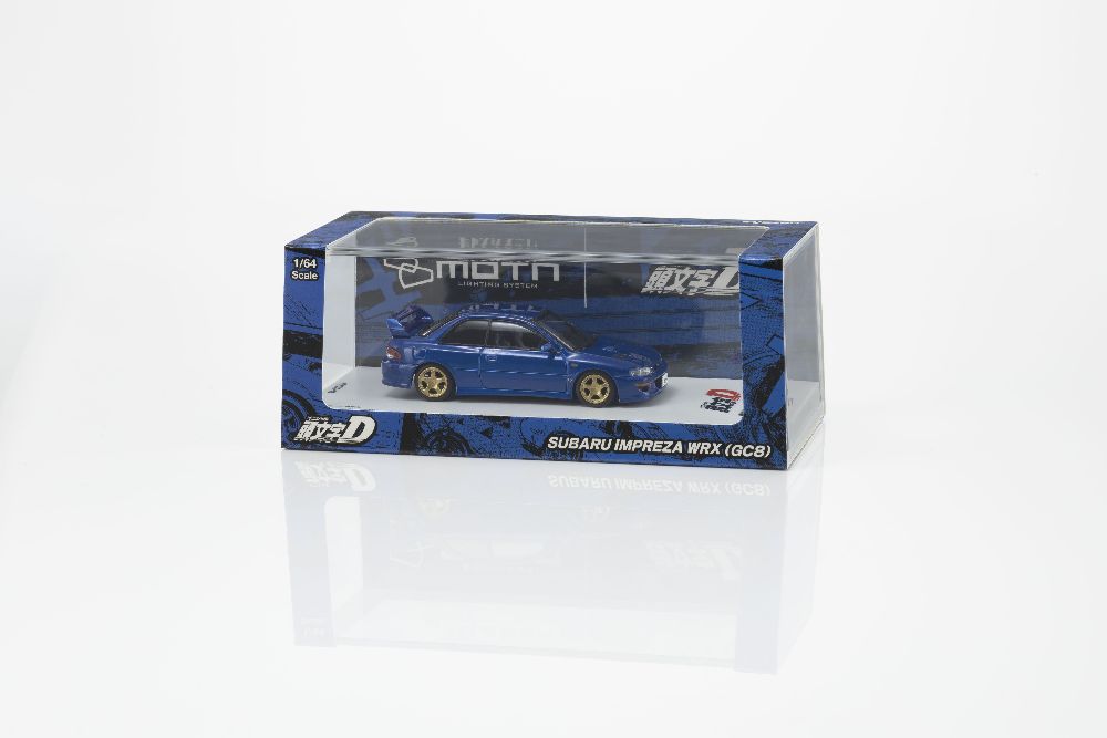 Kyosho 07133LD 1:64 SUBARU IMPREZA WRX STI INITIAL D WITH LED 1995