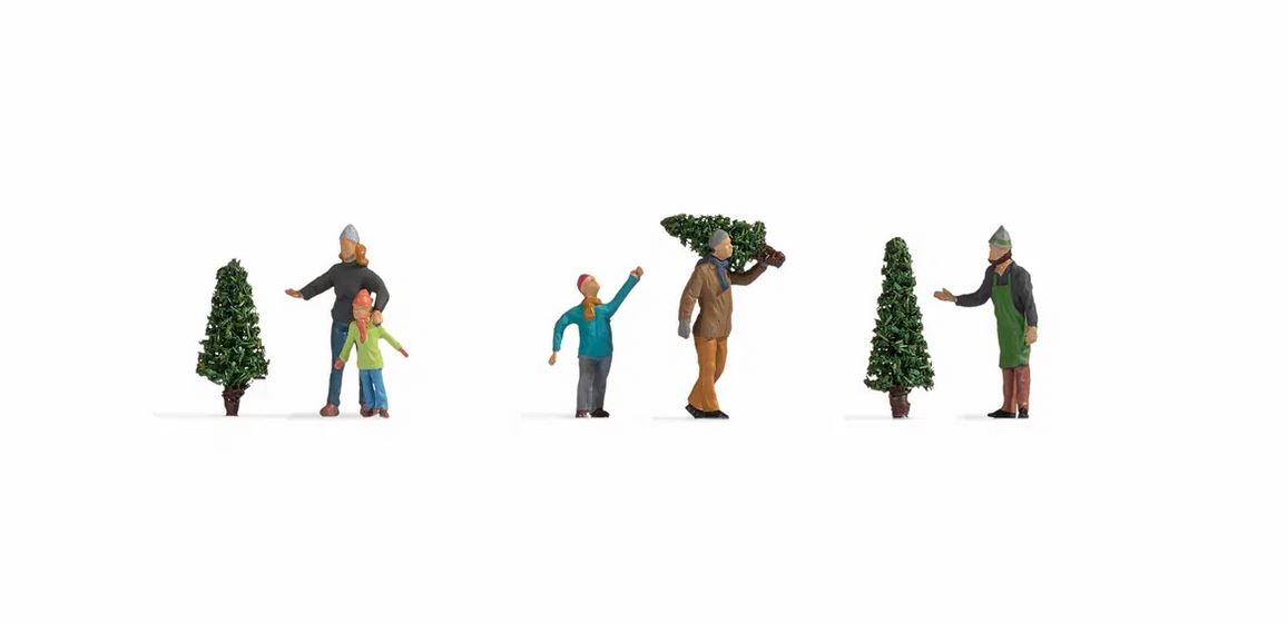 Noch 36927 Christbaumverkauf 1:160 Spur N Neu OVP Figuren