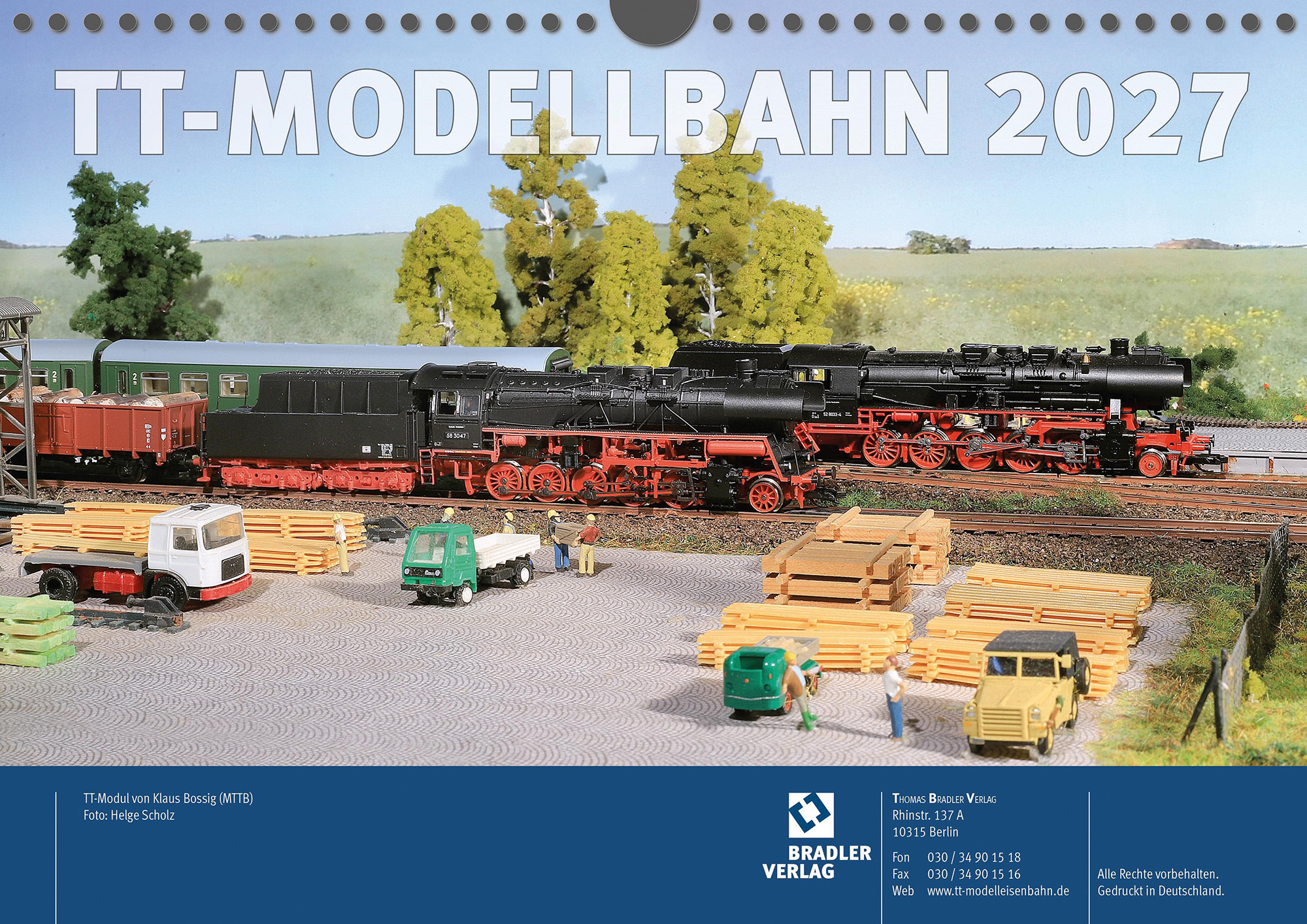 Tillig 09577 TT-Kalender 2027
