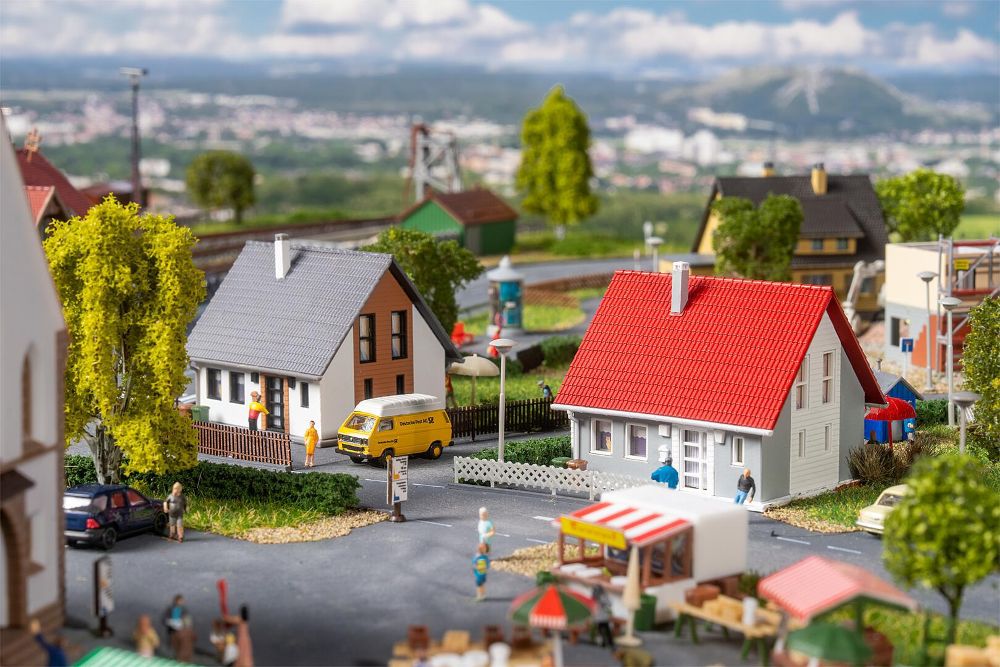 Faller 232148 2 Einfamilienhäuser 1:160 Spur N Bausatz NEU OVP