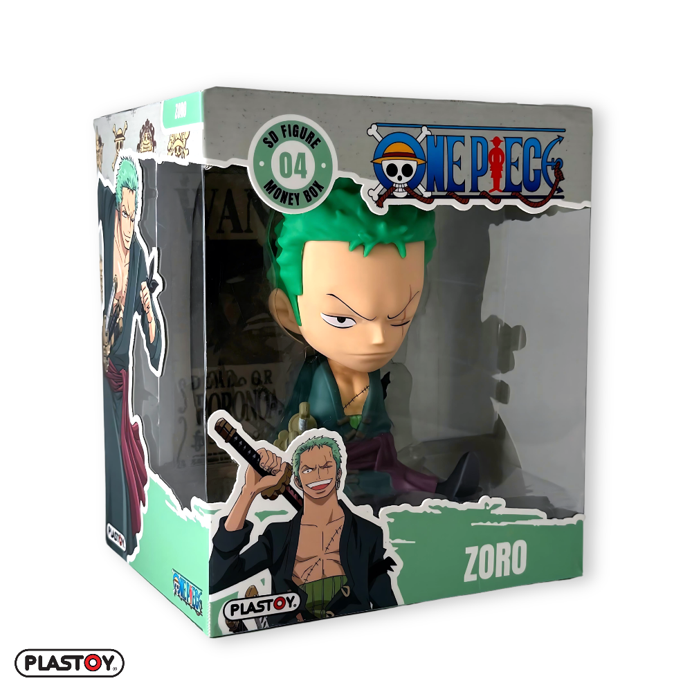 Plastoy 80248 One Piece Zoro 15 cm NEU OVP Spardose