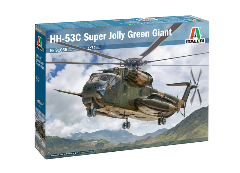 Italeri 91035 HH-53C Super Jolly Green Giant 1:72 Bausatz NEU OVP