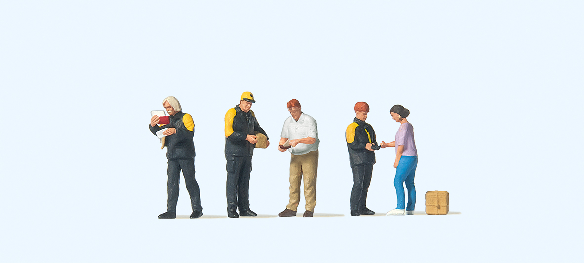 Preiser 10736 Postzustellung Spur H0